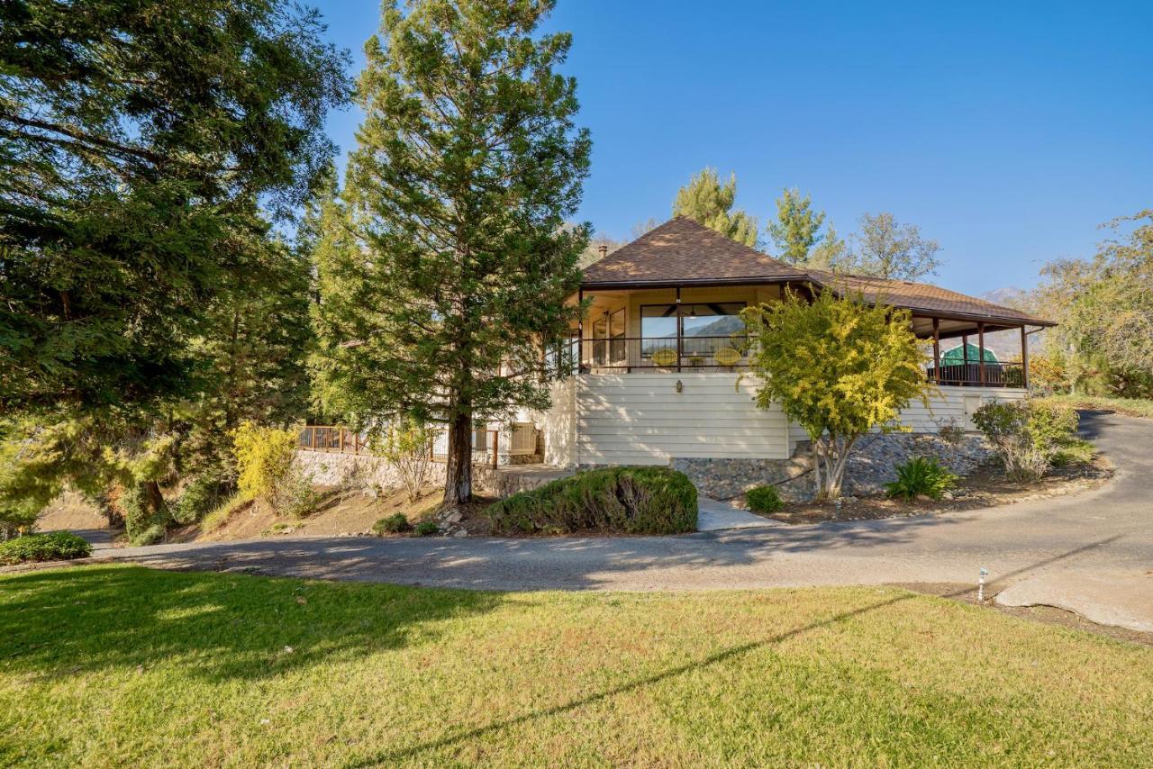 Secluded Mtn Top Family Haven W/Views Spa & Arcade Three Rivers Dış mekan fotoğraf