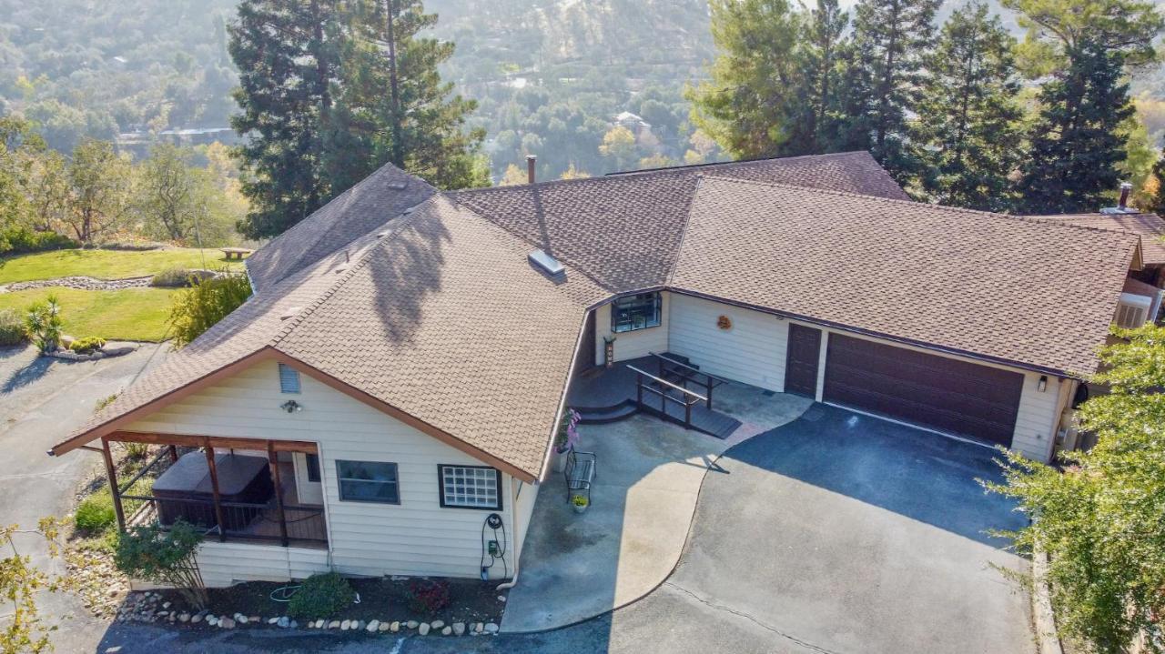 Secluded Mtn Top Family Haven W/Views Spa & Arcade Three Rivers Dış mekan fotoğraf